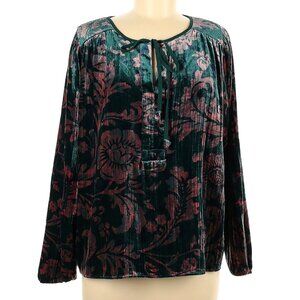 Anthropologie Floral Blouse